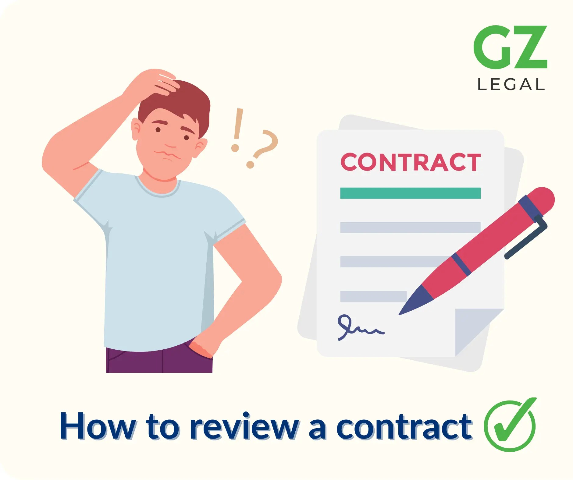 How to Review a Contract GZ Legal